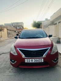 نيسان فيرسا موديل ١٨ بيهه ٣ قطع سياره جاهزه ١٠٠/١٠٠ مابيهه اي نقص  ب ا...