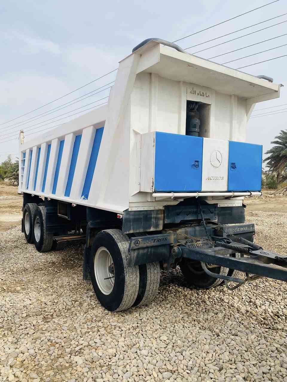 للبيع عربانه مايلر موديل 2021عربانه مكفوله كفاله عامه طوله 7.25شاصي14دناكير 16عربانه جهازه من كلشي كبل للشغل حداده الجرف عادل الدفاعي السعر 170$وبيه مجال للشراي الاستفسار ***********
