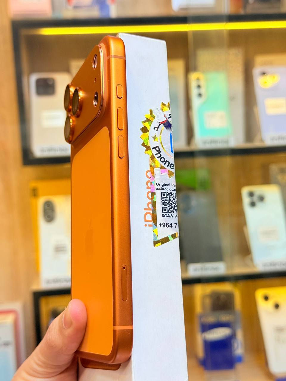 أيفون 17 برو ماكس  ذاكره 256 بطاريه 100 مشحون 4 مرات فقط يعني بس مفتوح من كارتون اعتبره فاتحه بيدك من كارتونه ممبدل بي شي مع ضمان 5 ايام نضافه 100‎%‎ كامل ملحقاته  وتر بروف عل حاسبه كله نورمل مكاني بغداد البياع شارع 13 مركز الريس للموبايل
⭕️متوفر اقصاد رافدين منصه ⭕️


**إذا كنت صاحب هذا الإعلان وتريد حذفه لأي سبب، رجاءا أرسل رسالة إلى الدعم الفني**