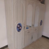 قنصور • 4 ابواب • كبت 4 ابواب • تواليت • كونسول • خزانة • طاولة قنصور