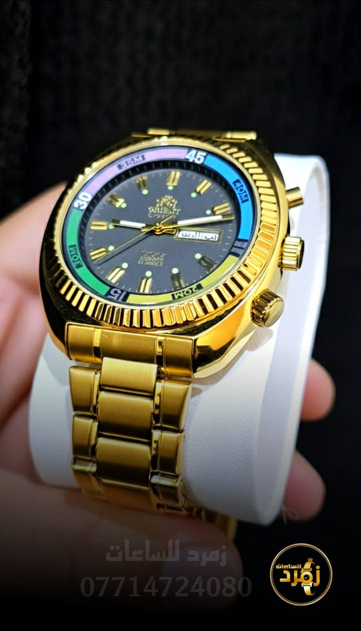 اورينت  كرستل ياباني دولي
مكينه ٢١ جوهره  
معدن نيكل كوم مع الستانلس ستيل 
ضد الماء  لومينوس بالكامل
مختم بالكامل

 ⭐️موديل جديد ⭐️

ORIENT Crystal ⭐️
اورينت   ⭐️
ماكنة ياباني ❤️
رنك دوار 🫥
طلاء ثابت ⭐️
كوالتي عالي ⭐️
عداد شهري ⭐️
عداد يومي ⭐️
الوزن 127 g ⭐️
القطر 45 m 💥
السمك 14 m 💫
سير  مريح لليد 🌟
السعر 28 الف 🚀🏅
للحجز يرجى التواصل واتساب 💣🦈

📞 ***********
