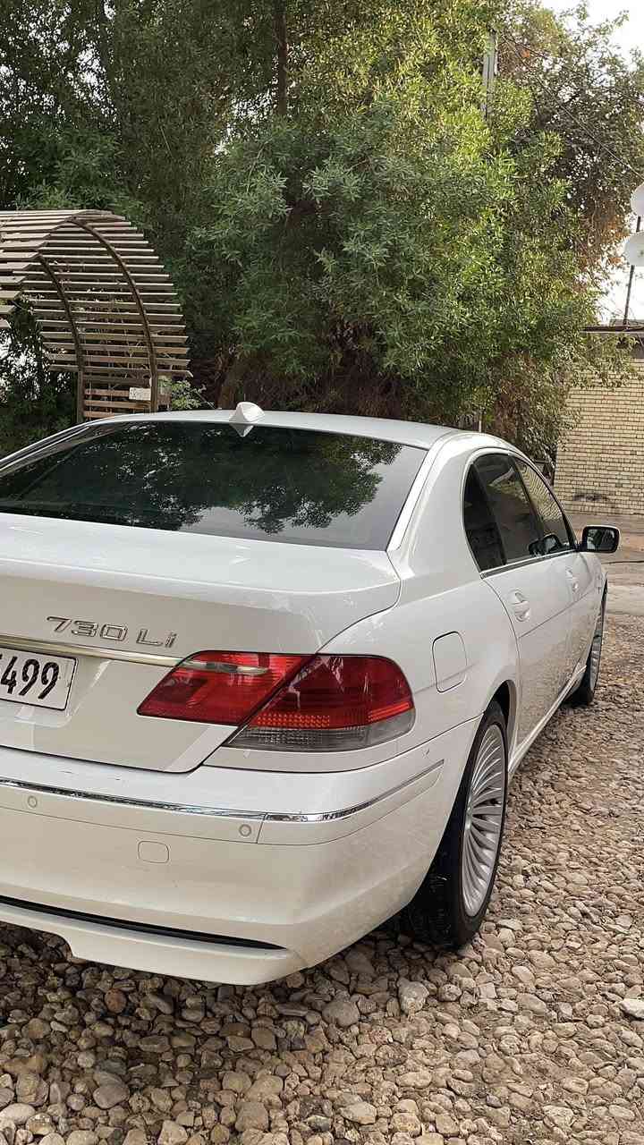 🇩🇪BMW 730Li 2007 اصل
رقم بغداد باسمي تحويل مباشر
مكفوله (ماعدا الدعاميات) 
منظومه جوينات جديده كامله
راديتر المحرك جديده 
منظومه بريك جديده
لايت زينون
تبريد ويه دوسه البصمه
تخم بلكات بوش الماني اصلي 
تايرات خلفيه جديده 
دسكات امامي جديد
كير ودهن كير جديد
نظام صوتي BMW بلاد
تعتيم مرايات جانبيه وسطيه
جنطه ومري شفط 
دهن Icon الماني 🇩🇪

ومواصفات الـ30 معروفه
السيارة نضيفه والنصبه ماتتقارن  
للبيع او مراوس بموديل احدث 

السعر  157$ وبيه مجال 
الرقم  *********** 

موقع 📍بابل / الحلة
