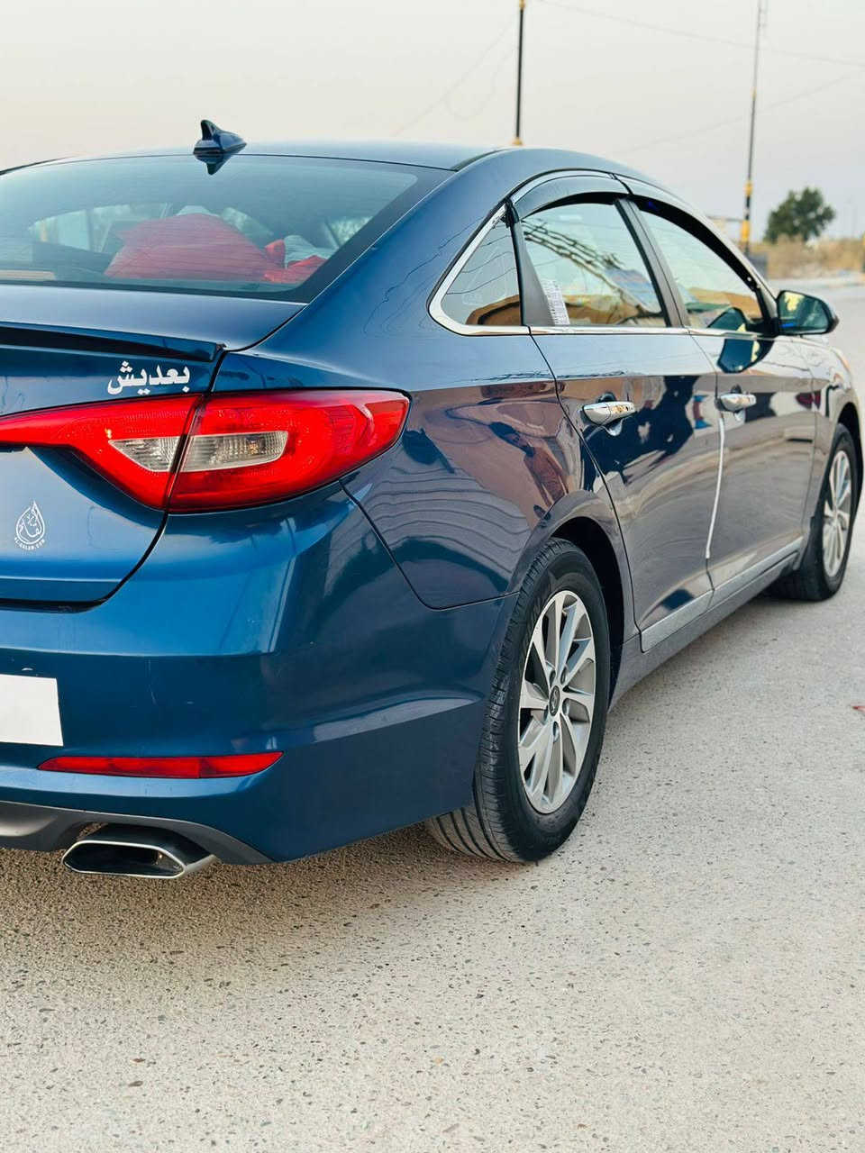 سلام عليكم سوناتا 2016 وراد مريكي مكينه 2400 GDi حادثه جاملخ لمامي مبدل نفس لون 
مكينه وكير خير من الله 
ملاحضه لمكينه معلايه كازكت
صدر مامي وخلفي جديد 
تخم تاير ويل جديد 
تبريد ثلج+ تتفئه 
ماشيه سياره 122
3 مودات قياده 
تحكم ستيرن
شاشه وكامره 
سياره نضيفه ومصرف عليهه هواي 
رقمهه بغداد تحويل ثاني يوم 
مكان سياره بغداد ابو غريب 
تصال ***********
سعر سياره 125$ بيه مجال
