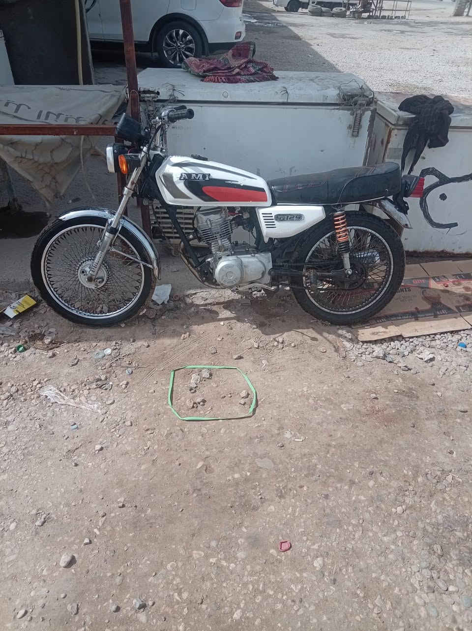 سلام عليكم ارشه موديل 18 بليته ورقم شاصي موجودات مكفوله عن السرقه  ملاحضه (فقط مكينته بيهه خيط بخار ) السعر 225وبييها مجال (كلك كلك ) عنواني حله ابو عجاج قرب اثار بابل الرقم (***********)
