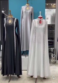 قفطان • رصاصي سلفر • قياس XL