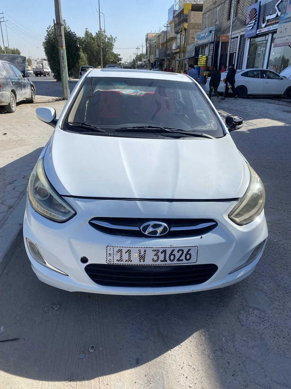 اكسنت 2016 محرك 1600 بلادي فول السياره  رقم بغداد انكليزي بسمي السعر 85 وبيهي مجال الحدث بجم مكاني نجف وتساب ***********
