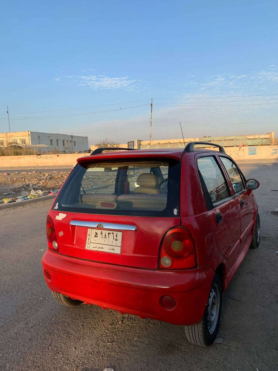 السلام عليكم اكيو اكيو موديل 2012سياره جاهزه علا اخر حبايه كير محرك تبريد كله شغاله سياره مال جني رقم بغداد مشروع وطني السعر 30وبه مجال حك الجيه مكان بغداد حي العامل والشراي يتصل ***********
