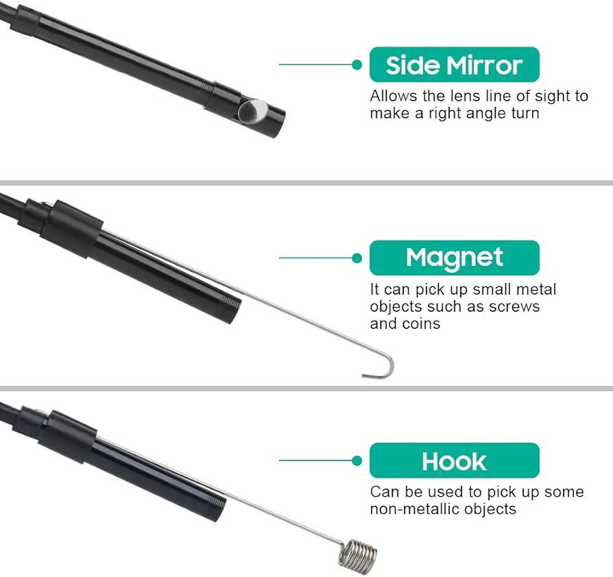 🚨 90٪ من الأعطال تگدر تشوفها بدون ما تفك أي قطعة!

🔎✨ كاميرا الفحص الذكية – Industrial Endoscope
الأداة اللي قلبت طريقة الصيانة وصارت ترند بين الفنيين وأصحاب السيارات.

😮 بس أدخل الكاميرا… وتشوف المشكلة مباشرة على موبايلك!

🔥 ليش الناس تشتريها؟
✅ تصوير مباشر HD داخل الأماكن الضيقة
✅ اتصال  وايرلس (Wireless) — تربط مباشرة مع الهاتف 📱 او واير (يتوفر نوعين من المنتج) حسب رغبة الزبون
✅ تعرف مكان العطل قبل ما تدفع تصليح عشوائي
✅ مقاومة للماء IP67 (تشتغل داخل الأنابيب والمجاري)
✅ إضاءة LED قوية للرؤية داخل الظلام
✅ سلك مرن يوصل لأصعب الأماكن
✅ تشغيل سريع خلال ثواني
✅ منتج أصلي مع ضمان

🧰 تستخدمها بـ:
✔ فحص محركات السيارات  🚗
✔ كشف انسداد المجاري 🚿
✔ صيانة المكيفات وفحص فريز السيارة بدون فتح الدشبول 👨‍🔧
✔ الأعمال الكهربائية
✔ البحث عن القطع الساقطة

💡 وفّر وقت + جهد + فلوس… واعرف المشكلة بنفسك قبل أي تصليح.
وياها جنطتها وكل التحويلات الممكن تحتاجها 🧰

📦 جاهزة للاستخدام فوراً 
🚚 توصيل لجميع المحافظات

🔥 الكمية محدودة 
📩 احجز الآن وخلي الصيانة أسهل من أي وقت!


**إذا كنت صاحب هذا الإعلان وتريد حذفه لأي سبب، رجاءا أرسل رسالة إلى الدعم الفني**