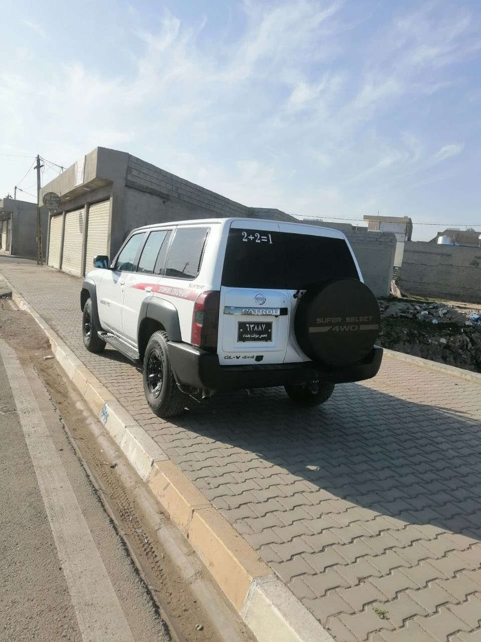 پاتڕۆڵ سەفاری 2008
مەکینە  4800
مزایە دەی بەغداد 
کتابی مزایدەی لەگەڵایە
غاز و بەنزین
بۆیاخی نیە 
ناو قەیسی 
گێڕ تۆماتیک 
گێڕ و مەکین و ئەکسل بەشەرت 
سەعر:130$
مەجالێکی برایانە 
📞:0770 352 1553
موشتەرینیت تەلەفون مەکە 
شوێن کەرکوک.
