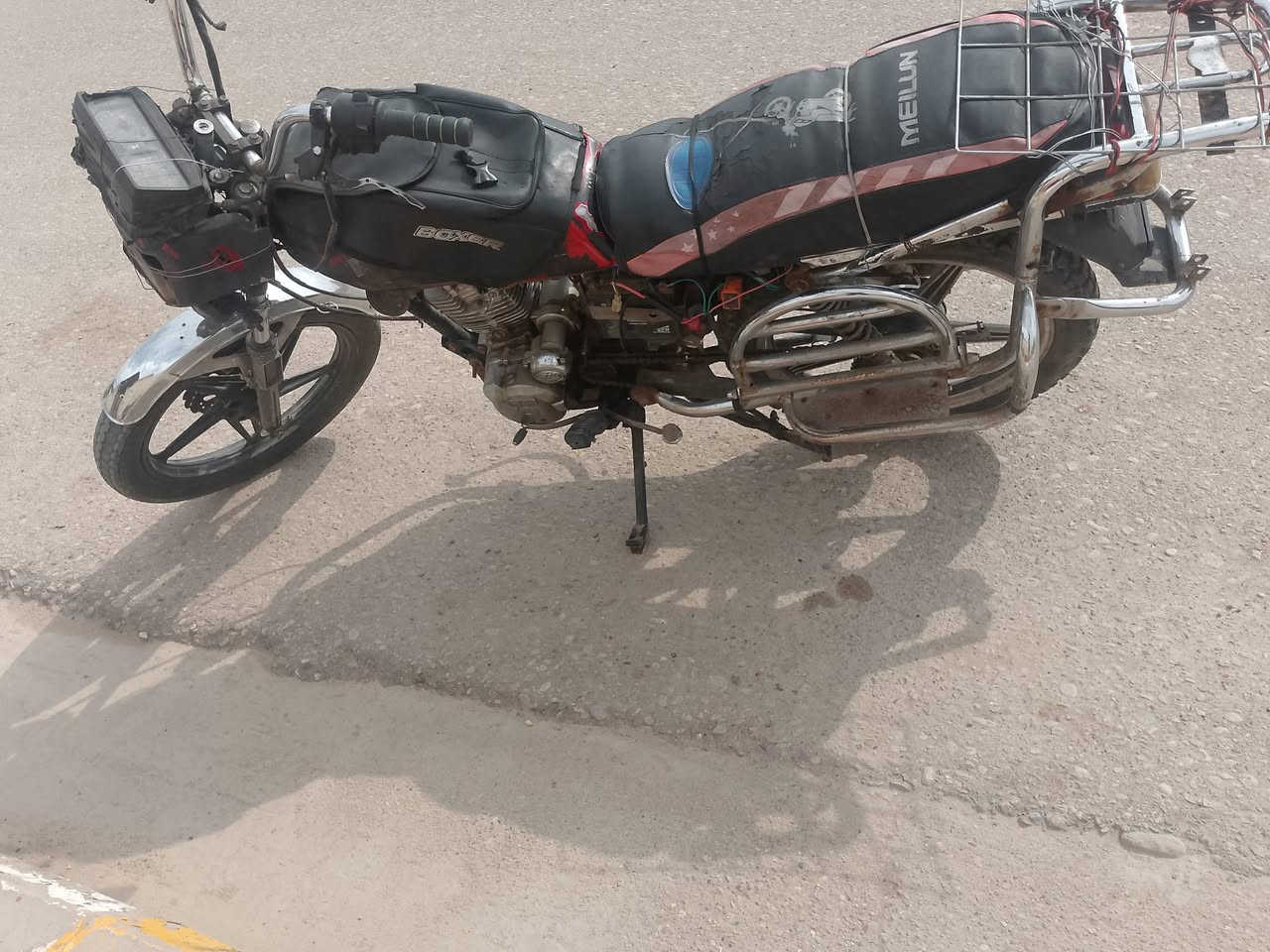 سلام عليكم دراجه للبيع فيوم
مكينه ستوته السعر 600 رحمه الوالديكم الشراي يتصل 

الموشراي لايراسل الدراجه اوراق كامله


**إذا كنت صاحب هذا الإعلان وتريد حذفه لأي سبب، رجاءا أرسل رسالة إلى الدعم الفني**