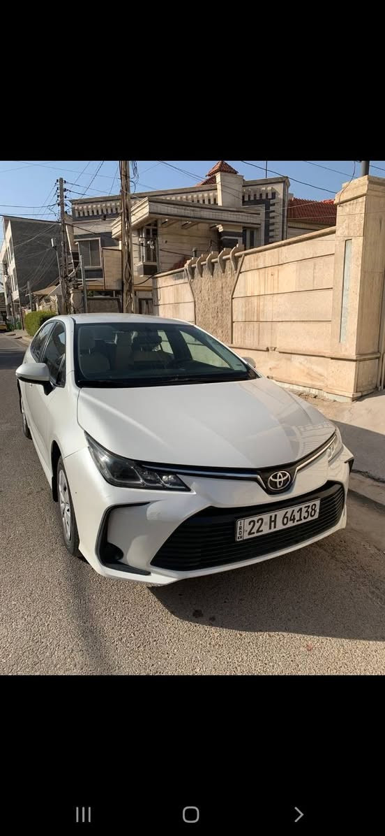 السلام عليكم كورلا ساز موديل 21 خليجي 
بانزين فقط سيارة كفالة عامة من كلشي 
وضع الشركة ماشية 48الف 
تايرت الشركة جواها سبير منازل 
رقم أربيل شرط التحويل 
السعر 162
للإستفسار ***********مكاني بغداد
