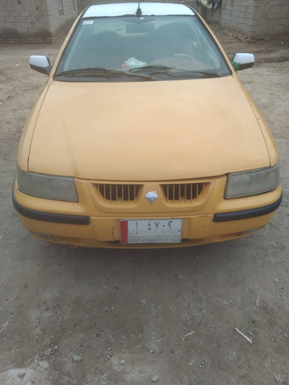 السلام عليكم سياره سمند للبيع موديل 11 رقم كربلاء مشروع وطني السياره كير محرك كهربائيات تخم تاير مصفره هيئه وغرامات السنوية مجدده لنهاية ال27 رقم ألماني المالك ديوانية موجود يمي الكشر شوف العين يعني الكشر مامكفول بيع مستعجل السعر 17 وبيها مجال *********** لكن شرط مداور
