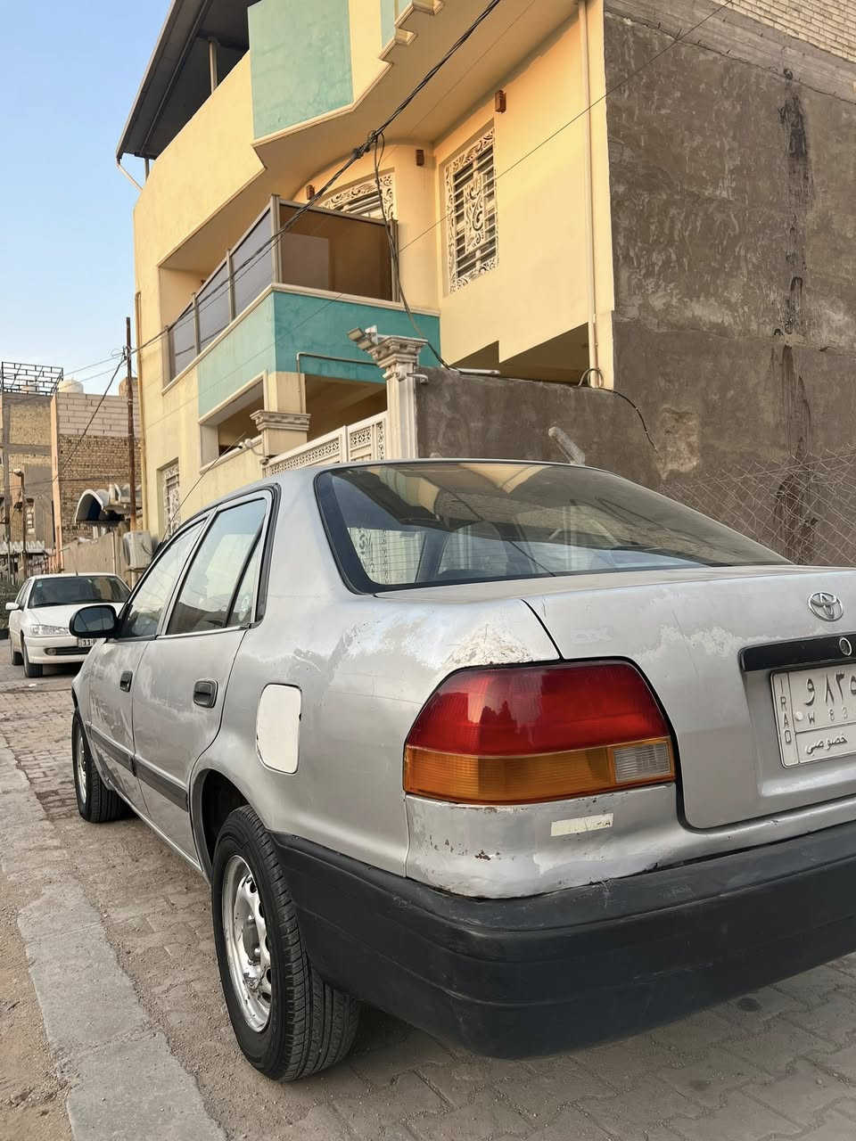 السلام عليكم كورلا للبيع موديل ٩٦ السيارة جديدة بدون صبغ فقط جراد تخم تاير جديد حدادية جديدة تبريد شغال كير ومكينة جاهزات كير اوتوماتيك سنوية لل٢٨ رقم بغداد للبيع او المراوس السعر ٤٥ المكان النجف للتواصل ***********
