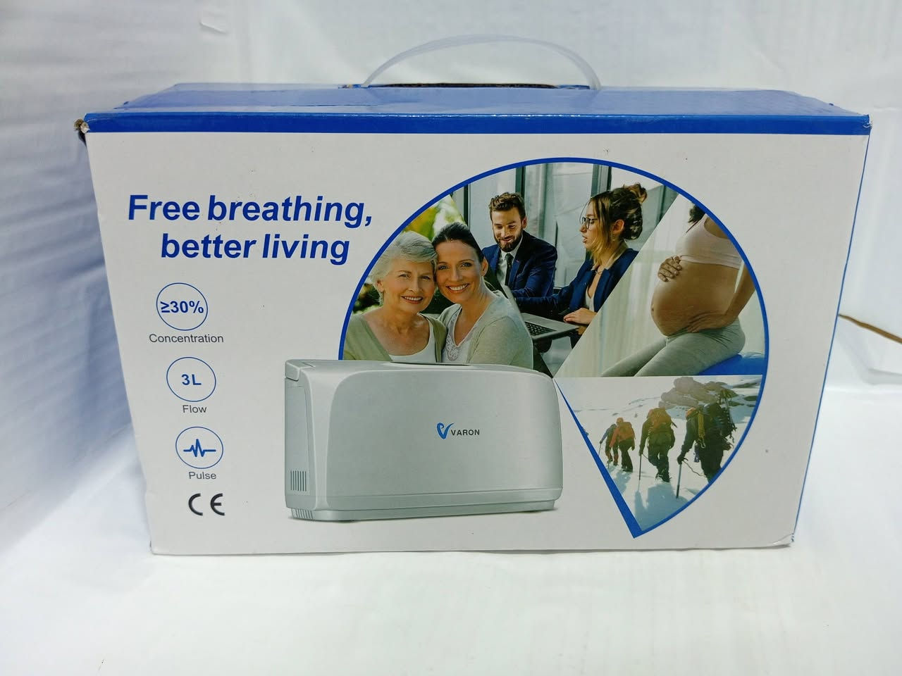 متوفر الآن 🌹
مولد أوكسجين محمول 3 لتر من ماركة VARON، طراز NT-3، ويتميز بالتالي: 

تركيز الأكسجين: يوفر تركيز أكسجين بنسبة 30% أو أكثر.

معدل التدفق: يبلغ معدل تدفق الأكسجين 3 لترات في الدقيقة.

وضع التشغيل: يعمل بنظام النبض (Pulse).

الاستخدام: مصمم لتحسين التنفس والرفاهية اليومية، ومناسب للاستخدام المنزلي أو الخارجي.

الشهادات: الجهاز حاصل على شهادة CE.

إخلاء مسؤولية: هذا الجهاز مخصص لدعم التنفس اليومي فقط ولا يعتبر بديلاً عن الأجهزة الطبية المعتمدة في الحالات الحرجة


**إذا كنت صاحب هذا الإعلان وتريد حذفه لأي سبب، رجاءا أرسل رسالة إلى الدعم الفني**
