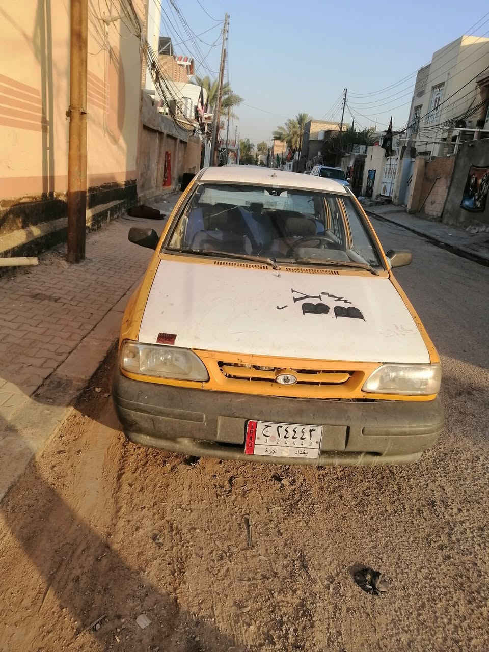 السلام عليكم
سايبه للبيع
الكشر زين شوف العين
شواصي حلوات كلش كير جديد
مكينه بيهه الجبنه كايمه بين الكير والمحرك حدايه الاماميه توني مسويهه
نقصهه باور
رايدهه ١١ ورقه بيهه مجال بصيط مكاني نجف
***********
