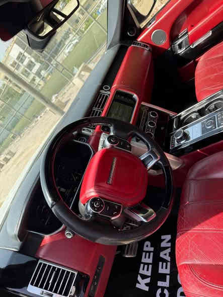 مرحبا رانج  روفر فوج 2015 خليجي وكاله بيهة طخه بالجاملغ الخلفي الايسر ومصلحها غيراها مابيها اي شي  
 مواصفات خاصة اوتوبايكرفي فول 1/1
12 سماعه محرك8 سلندر سوبر جارج صاروخ
السيارة سعرها 337 ورقة وبيها مجال 
4 كشنتات مساج
4 كشنات تدفئة تبريد
ابواب مع الصندوق شفط
9 وضعيات قياده 
ستيرن تدفئة 
جكات 
كير ماوس 
بيهة بعد هواي مواصفات 
للاستفسار اكثر الاتصال على الرقم *********** 
مكان السياره بغداد زيونة
