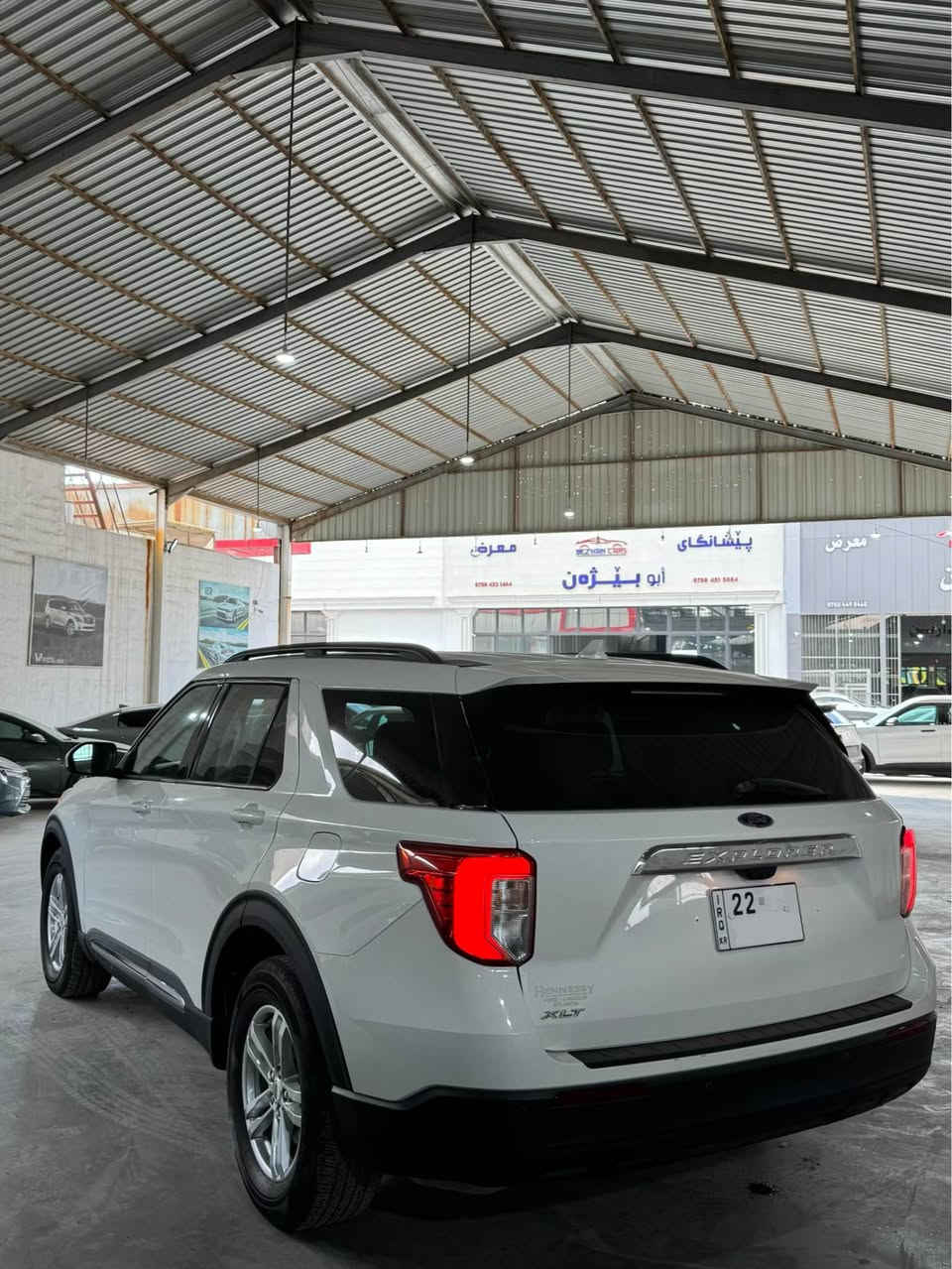 بِسْمِ اللَّهِ الرَّحْمَنِ الرَّحِيمِ

Ford Explorer XLT
2022
29 000km 
٢٩ هەزار کیلۆمەتر ڕۆشتووە

‎٣ پارچەی بیلاد گۆڕاوە بێ دەعم بەس دزراوە

‎مواسەفات
‎کوشن هیتەر
‎کوشن کارەبا
‎کوشن ڤی ئایپی
‎سوکان ڤۆلیۆم
‎ڕادار
‎ئاوێنە ڕادار
‎سندوق شەفت
‎کامێرە و حساس
‎گێڕ ماوس
‎٦ مۆدی لێخوڕین
‎لایت لید
‎ناو زەرد
‎کامل سیستەمی ڕادار
‎تەبرید مەرکەزیە

نرخ: 233$

*********** أربيل, العراق
