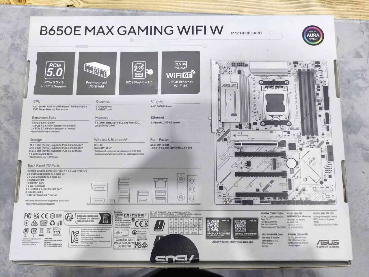 للبيع
ASUS ROG Hyperion GR701 

CORSAIR VENGEANCE RGB DDR5

B650E MAX GAMING WIFI W

النظافة 99.9

السعر 950 الف


**إذا كنت صاحب هذا الإعلان وتريد حذفه لأي سبب، رجاءا أرسل رسالة إلى الدعم الفني**