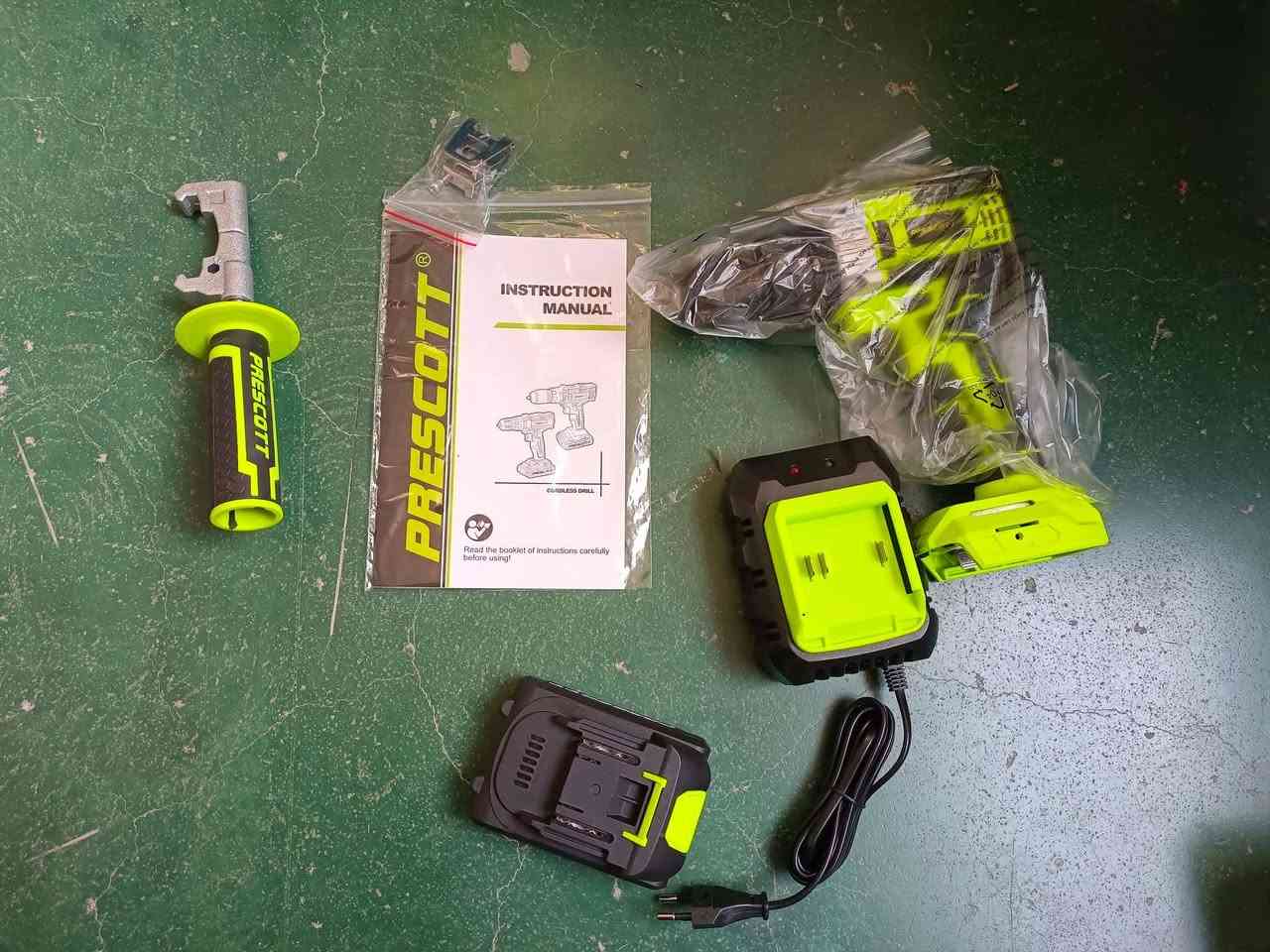 دريل بطارية 21 فولت PRESCOTT🔥🔥💪💪🔥🔥

الماركه العالميه بريسكوت 

كود المنتج :PT4002103T

 الطاقة المستخدمة : 21 فولت كحد أقصى

 البطارية: ليثيوم أيون ، 1 قطعة × 2000 مللي أمبير في الساعة

  سرعة الدوران في الدقيقة : 0-450 / 0-1600 دورة في الدقيقة

 السرعة : 0-600 / 2250 نبضة في الدقيقة

 2 سرعه

 إعدادات عزم الدوران: 23 + 2

 محرك بدون كاربون براش 

 أعلى عزم : 55 نيوتن متر

 قطعة الحفر: ظرف معدني 13 ملم

 الدوران الي اليسار واليمين 

  ضوء LED

 مقبض جانبي 

 شاحن كبير سريع 1700 مللي أمبير

التعبئه :BMC + كرتونه ملونه 

#prescottools
#prescott
#بريسكوت

للتواصل و الاستفسار :
 WhatsApp : +86 152 1472 2487


**إذا كنت صاحب هذا الإعلان وتريد حذفه لأي سبب، رجاءا أرسل رسالة إلى الدعم الفني**