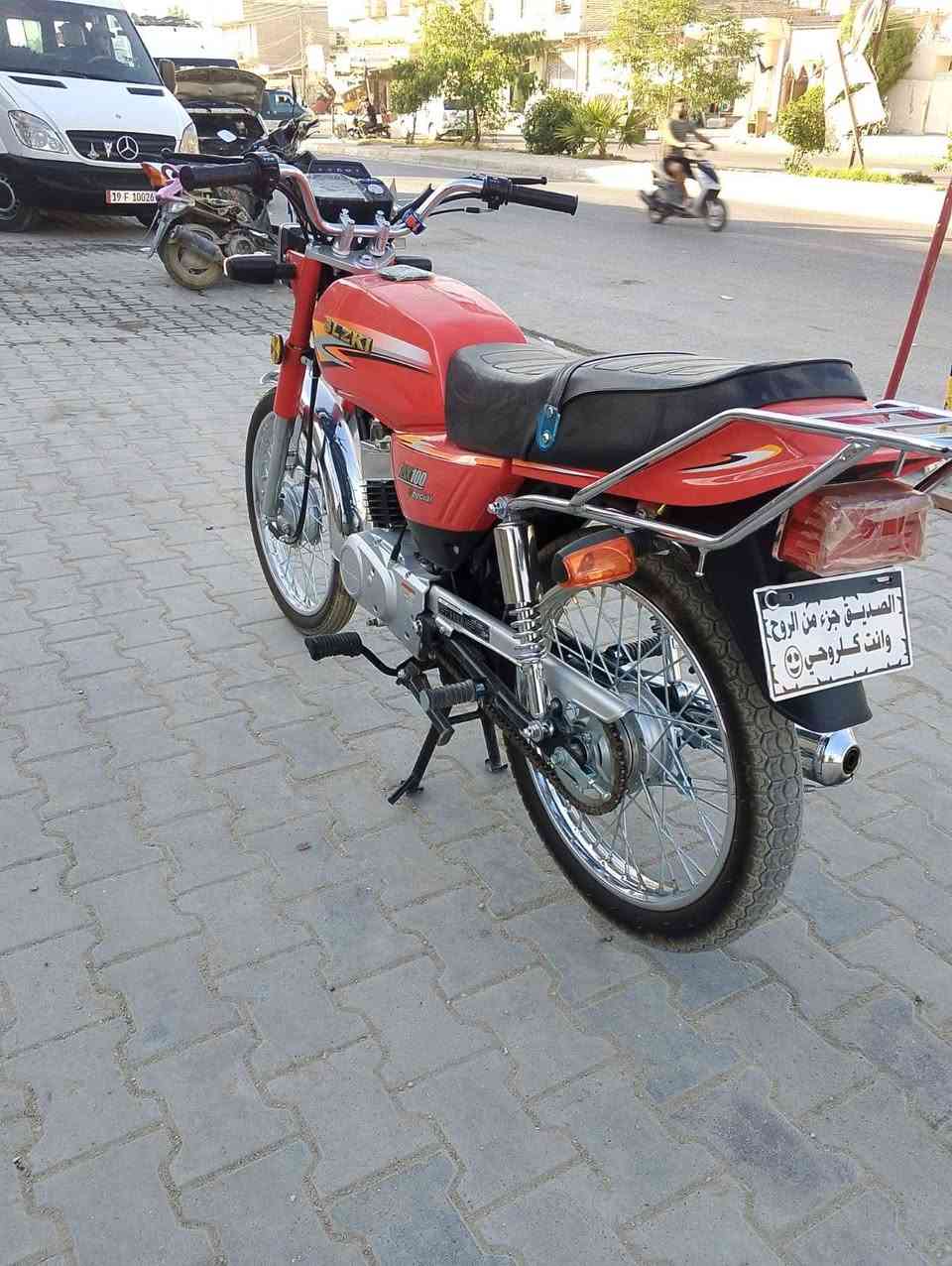 السلام عليكم شباب ساسوكي لبيع دراجه جديده مديل 25سعر 850بيه مجال ***********
