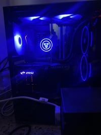 للبيع pc و ups و شاشه مواصفات pc  Ryzen7 3700X Rtx 5060 msi Ram DDR4 (...