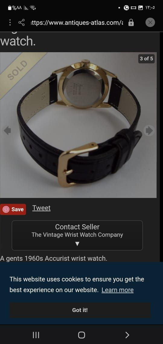 ساعة سويسرية للبيع ذهب للاستفسار الاتصال على الرقم واتساب ***********
