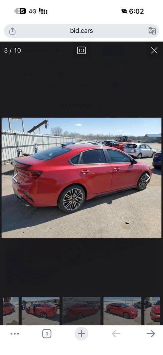 كيا فورتي موديل 2022
جي تي فول مواصفات أعلى فئه
محرك 1600تيربو
ضرر بس بالصوره غير الصوره مرجوعه
ماشيه 39
كشنات كهرباء تدفئه تبريد 
بصمه
القماره فتحه
بصمه
رقم بغداد الجديد 
فووول
متواجد بس ع الرقم فقط
***********
السعر 160
