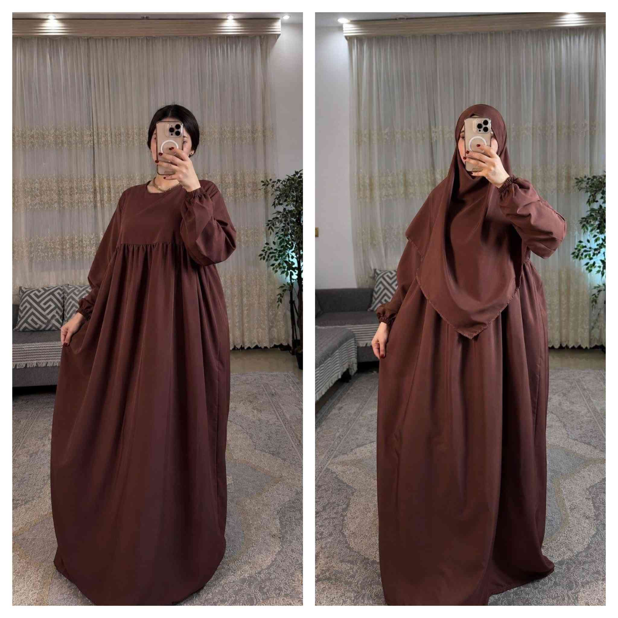 🇮🇶🔥 الجودة عنواننا دائماً 🔥🇮🇶
🎉 وصلت بضاعة العيد 🎉

      وصل الزي الشرعي 🏃🏃 
✨ إذا تدورين على الأناقة والستر بنفس الوقت، فهذا الزي راح يعجبج أكيد ✨
ستايل راقي وترند، مناسب للعمرة، الصلاة، الزيارات، وحتى الاستخدام اليومي 🌸
🧵 قماش سندريلا الأصلي — درجة أولى حرير💯✔️ 
👗 زي شرعي قطعتين
🎨 متوفر بـ 5 ألوان مميزة
📏 فري سايز — يلبس من وزن 60 إلى 90

🏃‍♀️ سارعوا بالحجز قبل النفاد 🏃‍♀️


**إذا كنت صاحب هذا الإعلان وتريد حذفه لأي سبب، رجاءا أرسل رسالة إلى الدعم الفني**
