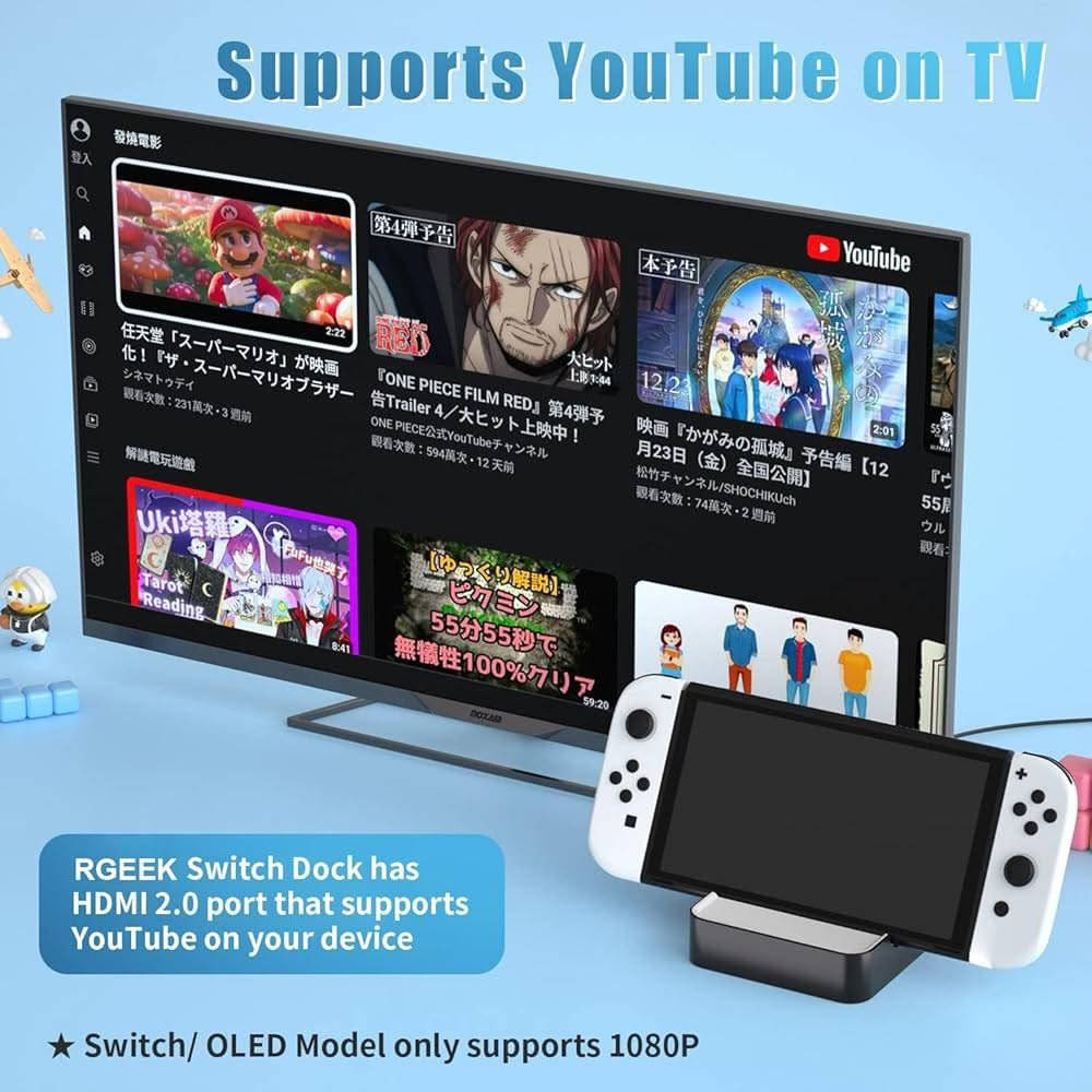 ريجيك قاعدة شحن سويتش لجهاز نينتندو سويتش OLED 6 في 1 مع منفذ HDMI 2.0 4K ومنفذ ايثرنت و3 منافذ USB وشحن سريع بي دي، تدعم يوتيوب على التلفزيون


**إذا كنت صاحب هذا الإعلان وتريد حذفه لأي سبب، رجاءا أرسل رسالة إلى الدعم الفني**