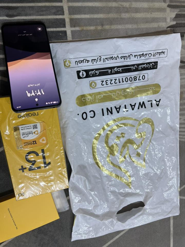 جهاز ريلمي امس اخذته الله شاهد واريد ابيعه سعره بلمحلات 430 ورايده 400 امس اخذته ذاكره 512 عشوائيه 12+12 يعني 24 جهاز فول


**إذا كنت صاحب هذا الإعلان وتريد حذفه لأي سبب، رجاءا أرسل رسالة إلى الدعم الفني**