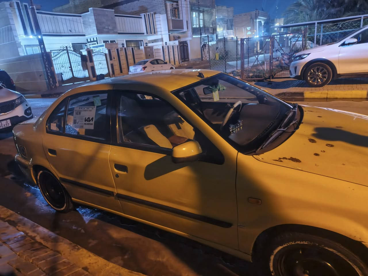 سمند ١١ السياره كير مكينه جديد تخم تاير
دواخل نضيفه نقص بس غاز تبريد مكان بغداد الحسينيه السعر ٣٥ وبيها مجال حك الجيه ***********
