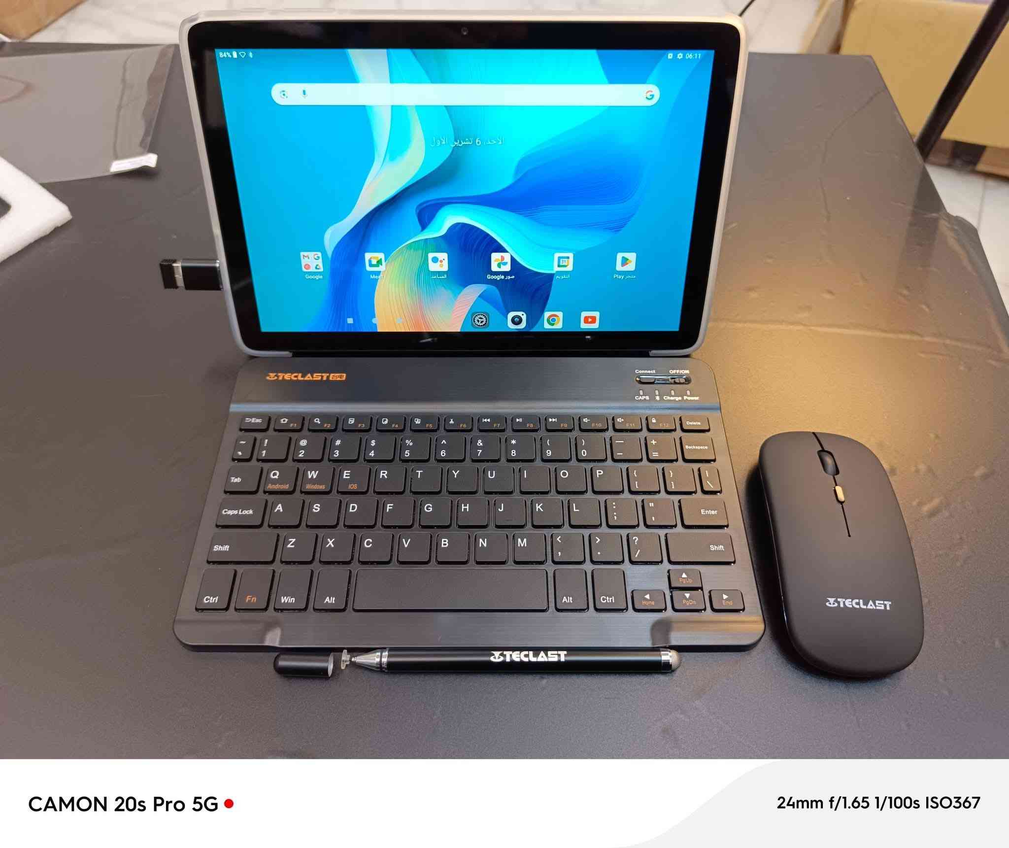 سلام عليكم
للبيع ايباد وهم لابتوب من نوع (تيك لاست) لون رصاصي 
-ذاكرته (128GB) و الرام (8+4) موصفاته حلوه 
 للتصفح و مشاهدة فيديو والأفلام حلو يجي وياه--

1- كيبل شاحن تايب سي و شاحنه الي وياه 10w.

2-سماعه نوعيه ممتازه.

3-قاعده استاند للايباد.

4- كيبورد + ماوس مع شاحن لكل واحد و اثنينهم بلوتوث.

5- مع قلم للرسم.

6- كفر دفتري للايباد .
_______________ حبايب الشراي يجي خاص.

-- سعره /  175  الف وبيه مجال للطيبين. 
___عنوان - كربلاء 
اكو توصيل / كربلاءب3 --- وباقي المحافظة ب5.

رقمي للتواصل ---- ***********

_ملاحضه_ الجهاز ما مستعمل🌷 جديد.
