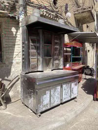 شواية كص مزدوجة حجر بي ضمان شايش ستيل معمل ومعرض النهرين بغداد علاوي ش...