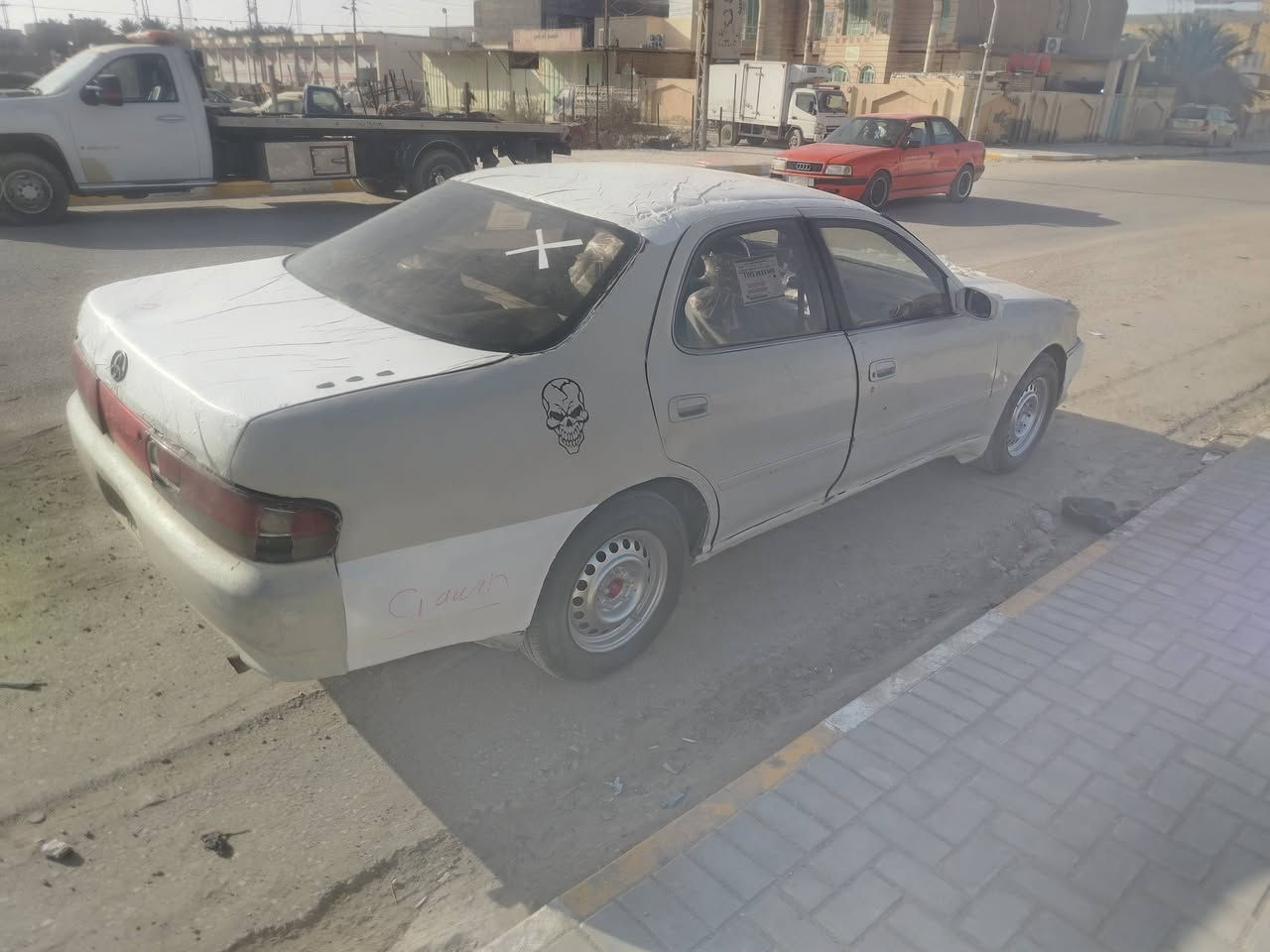 سلام عليكم للبيع كرسته مديل 93 رقم نبار  راعيه بنجف موجود شرط التحويل محرك ونجي مكفول كير كايم كشره حلوه نضيفه جاهزه من كلشي ترايك وين ماتريد سعر 16وبيه مجال *********** مكان سماوه
