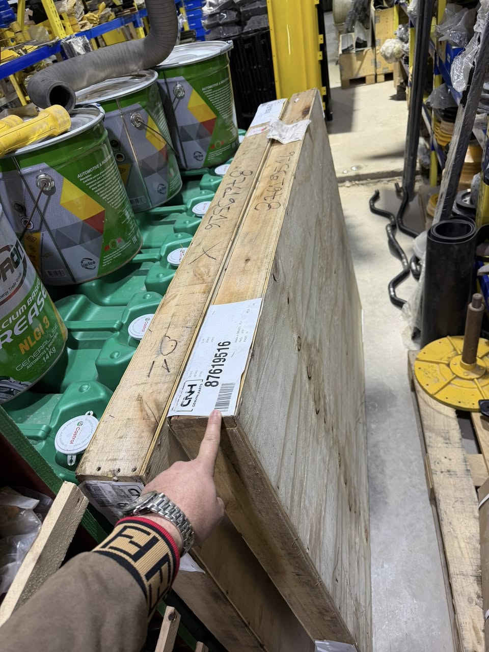 وكالة كريم العارضي
بفظل الله تعالى وصل جام حاصدات 
اصلي CNHوالاسعار  🔥
***********حسن كريم العارضي
