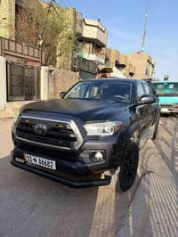 تاكوما موديل 2018 وارد أمريكي حادث جاملغ 6سلندر تبريد تدفئه شغال حداده...