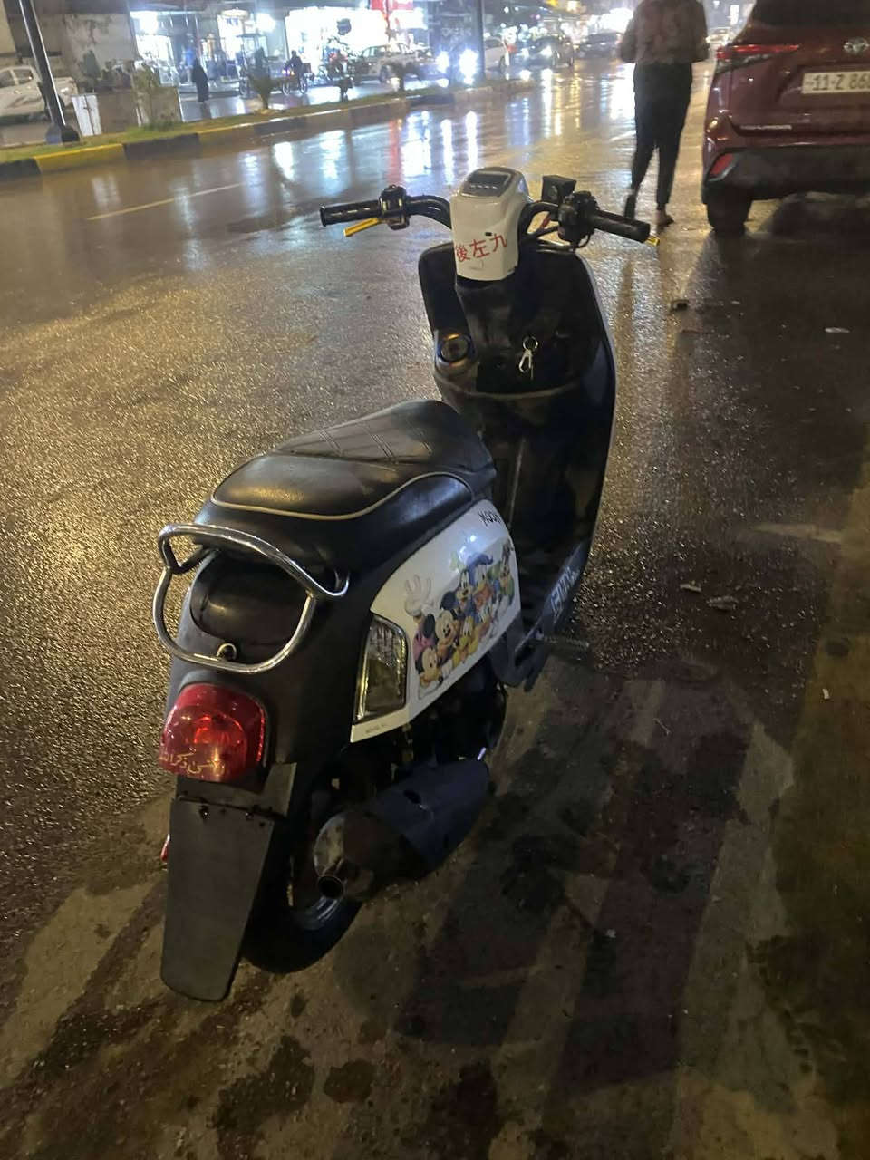 سلام عليكم بوليس نوزل نضيفة خرسه  اشاير كلوب امامي بك لايت عالي ناصي كاملة الدراجه لل اخير ما ناقصهة اي شي نكرة كل وقت مكاني بغداد الجزيرة السياحية 
رقم : ***********
سعر 650 و بيهة مجال ❗
