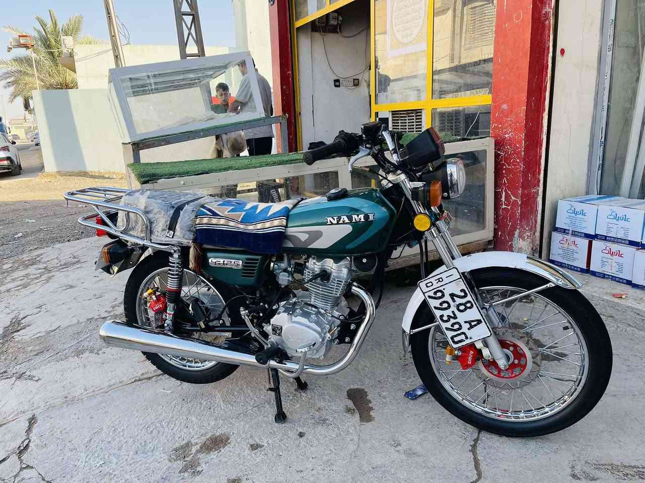 السلام عليكم دراجه اربعه كير للبيع رقم وسنويه رقم نجف بمليون و300 وبيه مجال مكاني نجف شارع المطار رقمي ***********
