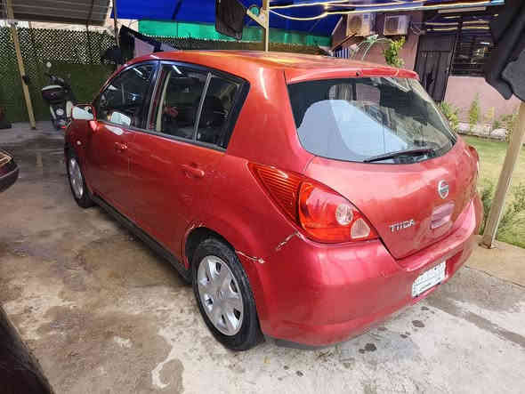 #تيدا 2008 خليجي استلام الشركة.
#محرك 1600.كير at مكفولات.
#ادامة.كاملة فريز+راديتر محرك
دوشمه+ شاشه اصليه+كامرة+صدر جديد كامل+دبلات امامية+تايرات زوج جدد+منضومه زينون+مشط استيرن+ تبديل هايدوليك كير. صرفت عليهة700$
#السيارة بيه جرادات وبيه طخات مصلح بارد. رقم بغداد باسمي
السعر 73 وبيه مجال.
موجودة بزيونة.
ابو حسين *********** بيه واتساب
