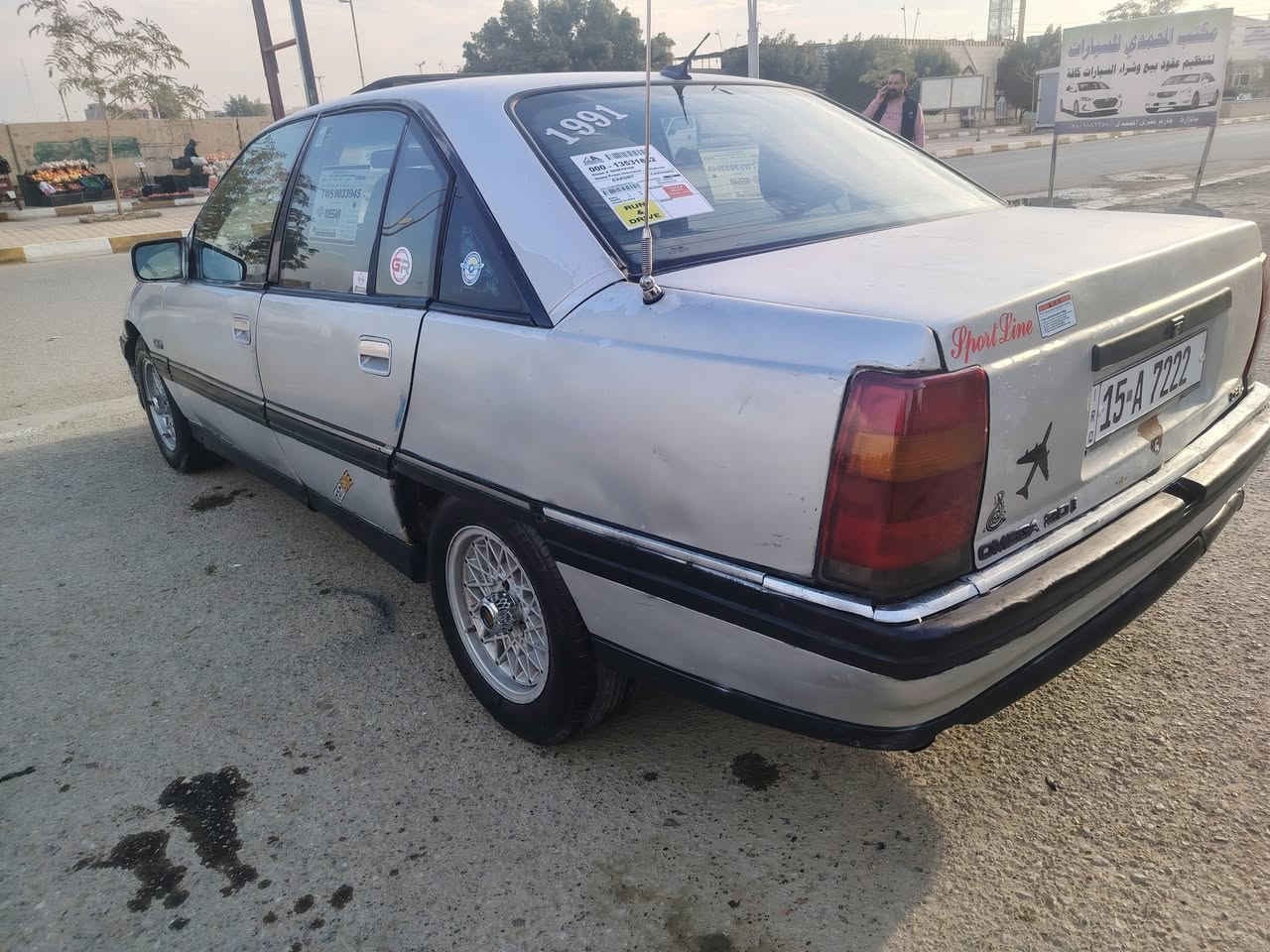 ياالله السلام عليكم
اوبل اوميكا كير اوتو سياره حلوه بيه جراد 
صدر جديد مكينه جديده
رقم مميز دولي رقم انبار 
جام كهرباء 
مكان السياره الانبار هيت 
السعر 32
رقم الهاتف ***********
