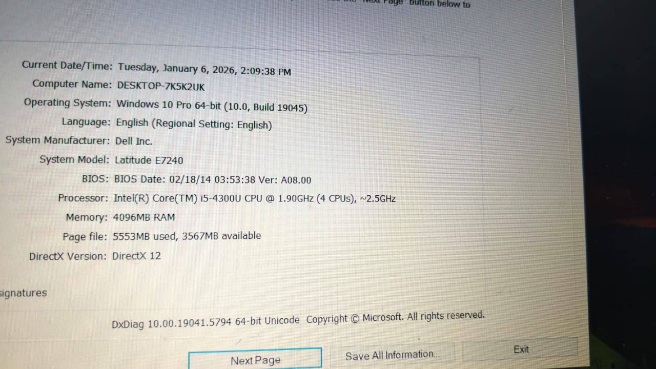 لابتوب DELL المواصفات موجودة بالصورة  اللابتوب فقط بطاريته تعبانه السعر 150 قفل المكان الشطرة 

تواصل ***********
