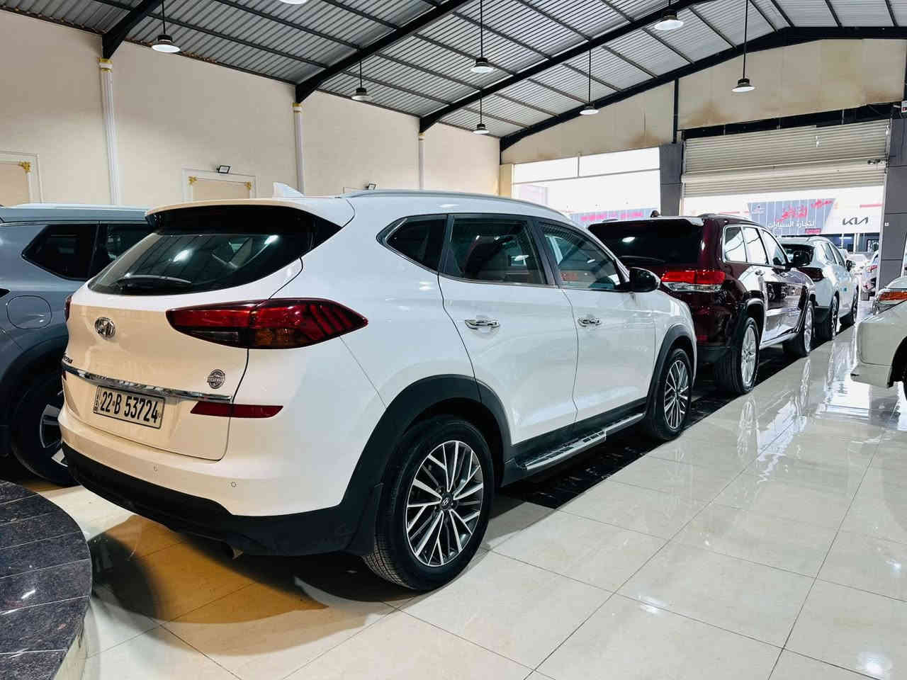 السلام عليكم
للبيع توسان 2019خليجي 
رقم اربيل الجديد دولي
ماشيه 150 حقيقي
بدون صبغ بدون تبديل مكفوله 
بصمه 
كشن كهرباء 
كشنات جلد 
داخل لونين 
شاشه كبيره 

#العنوان_تكريت
#السعر198$وبيه مجال 
#للستفسار***********
