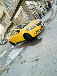 كيا فورتي 2015حادثها مرفق بل منشور بيه بنيد مبدل بدون دواخل السياره و ...