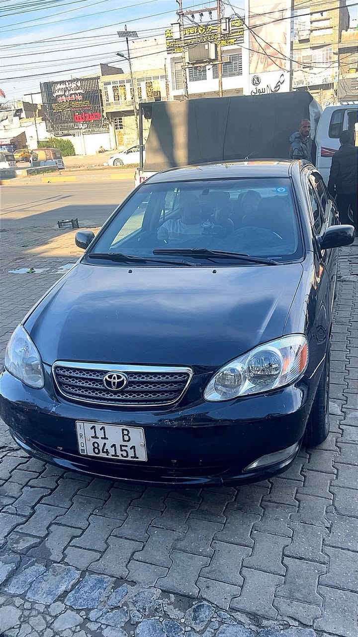 سلام عليكم كورلا نحله امريكيsظربته جاملغ خلفي بدون دواخل بدون شواصي سياره نظيفه بي منظومه غاز يعني سياره غاز او بانزين تشتغل تبريد ثلج مابيهه نقص سياره مكينه جديد كير جديد تخم داير سياره مابيه نقص من كل نواحي مصبوغه حزام جماليه باسمي سياره ٢٠٠٧سعره ٧٧بيها مجال حك جيه مكاني حي اور  رقم هاتف***********
