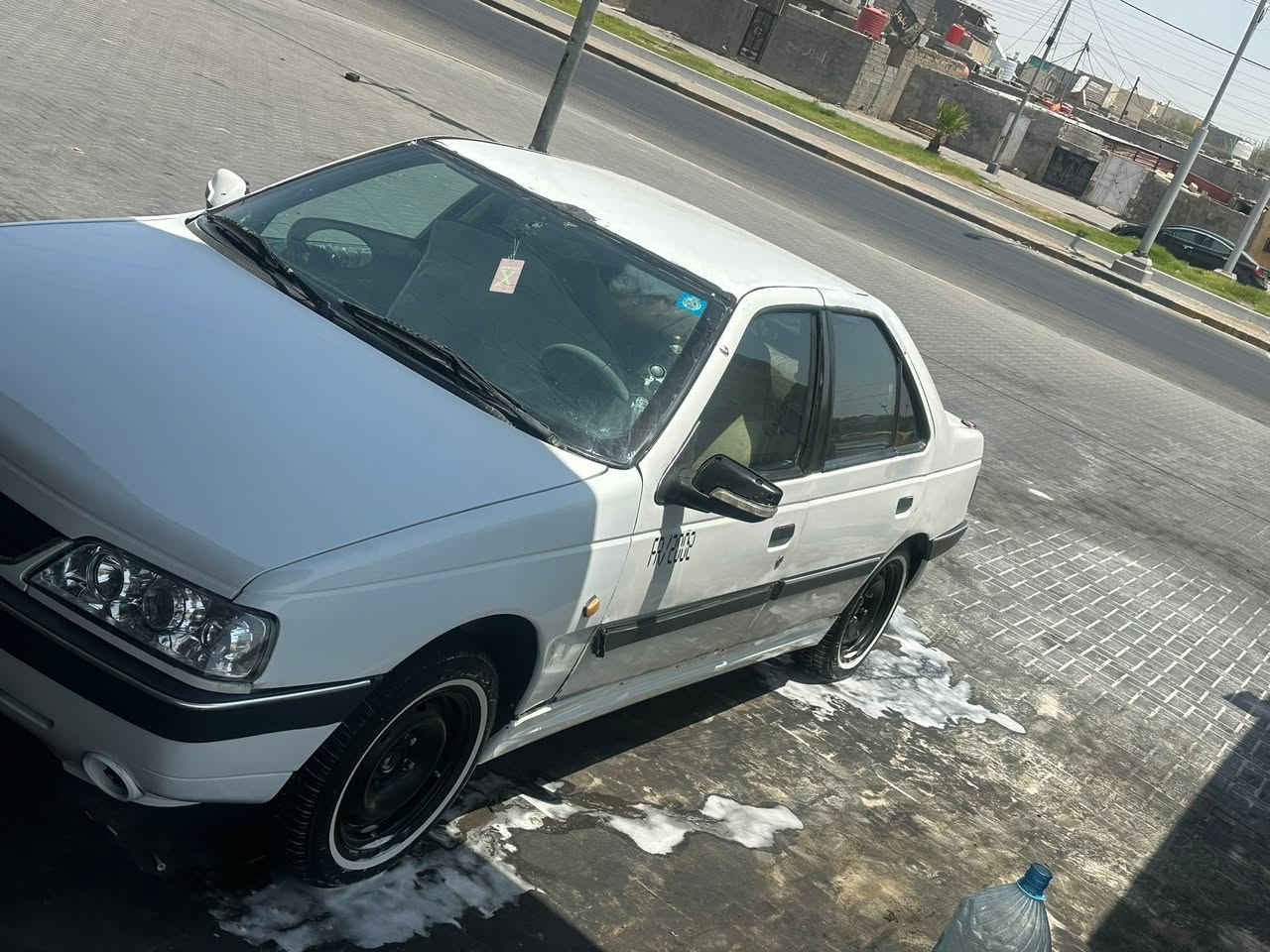 سلام عليكم ورحمة بيجو 405 مديل ١٠مكينه وكير وحداديه وتبريد. تخم تاير جديد رقم بصره نكليزي.     السعر ٣٠ وبيه مجال العوان بصره ***********
