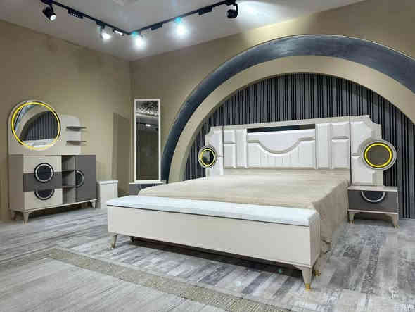 *تم  وصول موديل قمر 200*
شغل تركي درجه اولى 
*معمل دافنس*

10قطع 
سرير مخزن
شازلون مخزن 
ضهر بلوك 8ملم 
برغي وجوي حديد 
اناره بل سرير  
 شغل فول درجه اولى 

 حجز وستفسار وتساب 
***********
***********
الشد والنقل داخل بغداد مجاني توصيل لجميع المحافظات العراق بسعار مختفيه
