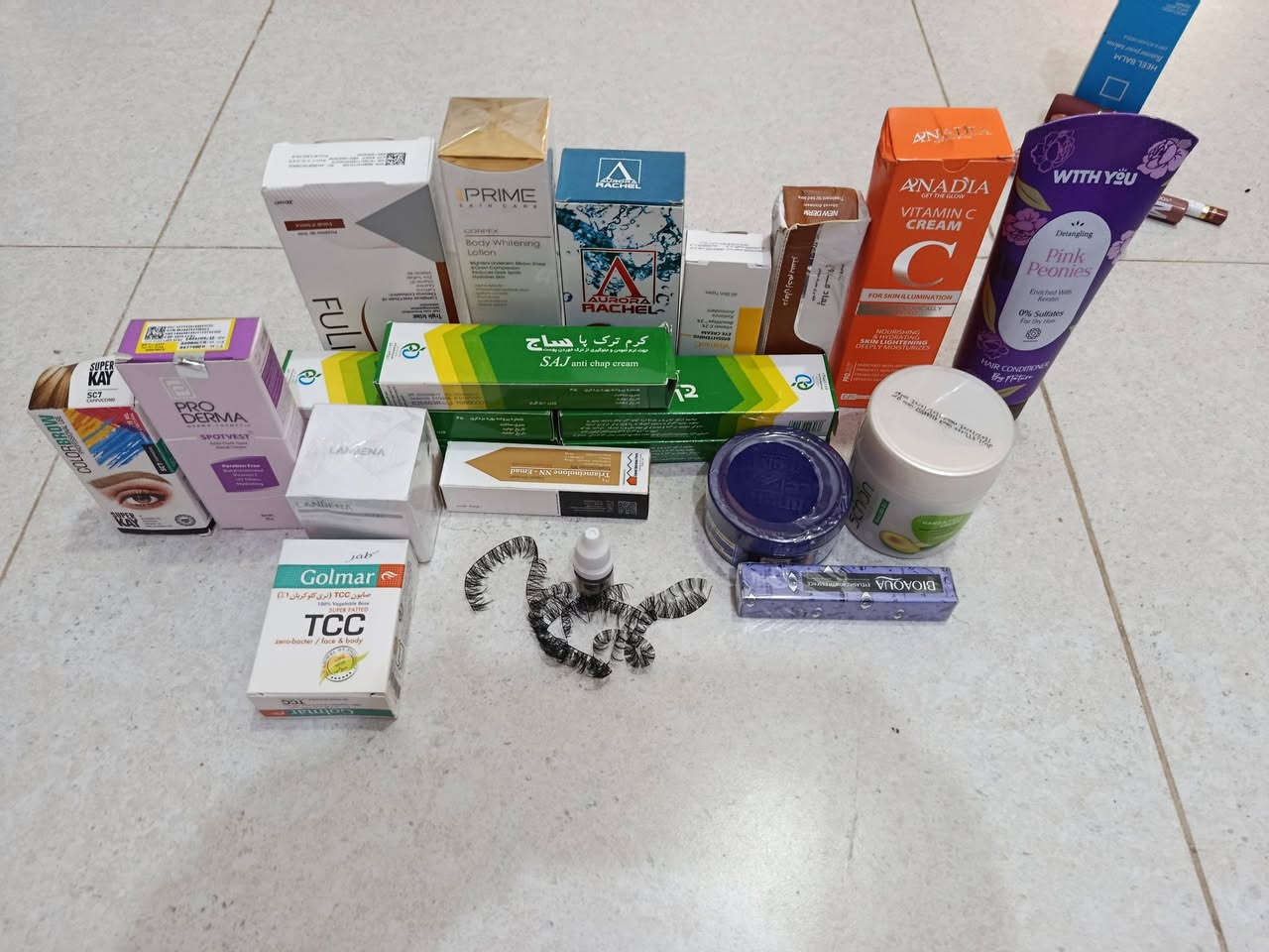 منتجات للبيع بسعر الجملة (. شلع قلع)
ماسك شعر.. مرطب فيتامين سي.. عصارة فطريات.. كريم هالات.. محلول عدسات.. لوشين مناطق غامقة.. شامبو فوليكا لتساقط الشعر.. مرطب شون للوجه.. كرم ساج ترطيب قدم.. جل مفاصل اصلي.. سيروم رموش حواجب.. عصارة لجروح السكري.. مزيل رؤوس سوداء.. كريم تبييض اليدين .. صبغ حاجب.. صابونة وجه درجة اولى.. صمغ رموش . رموش سايزات مختلفة. .  للحجز والاستفسار عالخاص.. لاصحاب البيجات تخفيض خاص


**إذا كنت صاحب هذا الإعلان وتريد حذفه لأي سبب، رجاءا أرسل رسالة إلى الدعم الفني**