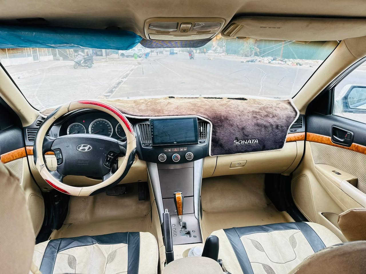 السلام عليكم سوناتا موديل ٢٠١١ خليجي مكينة ٢٤٠٠ دوش بيهة صبغ حزام رايدهة ب 105$ 
بغداد مدينة الصدر 
***********
