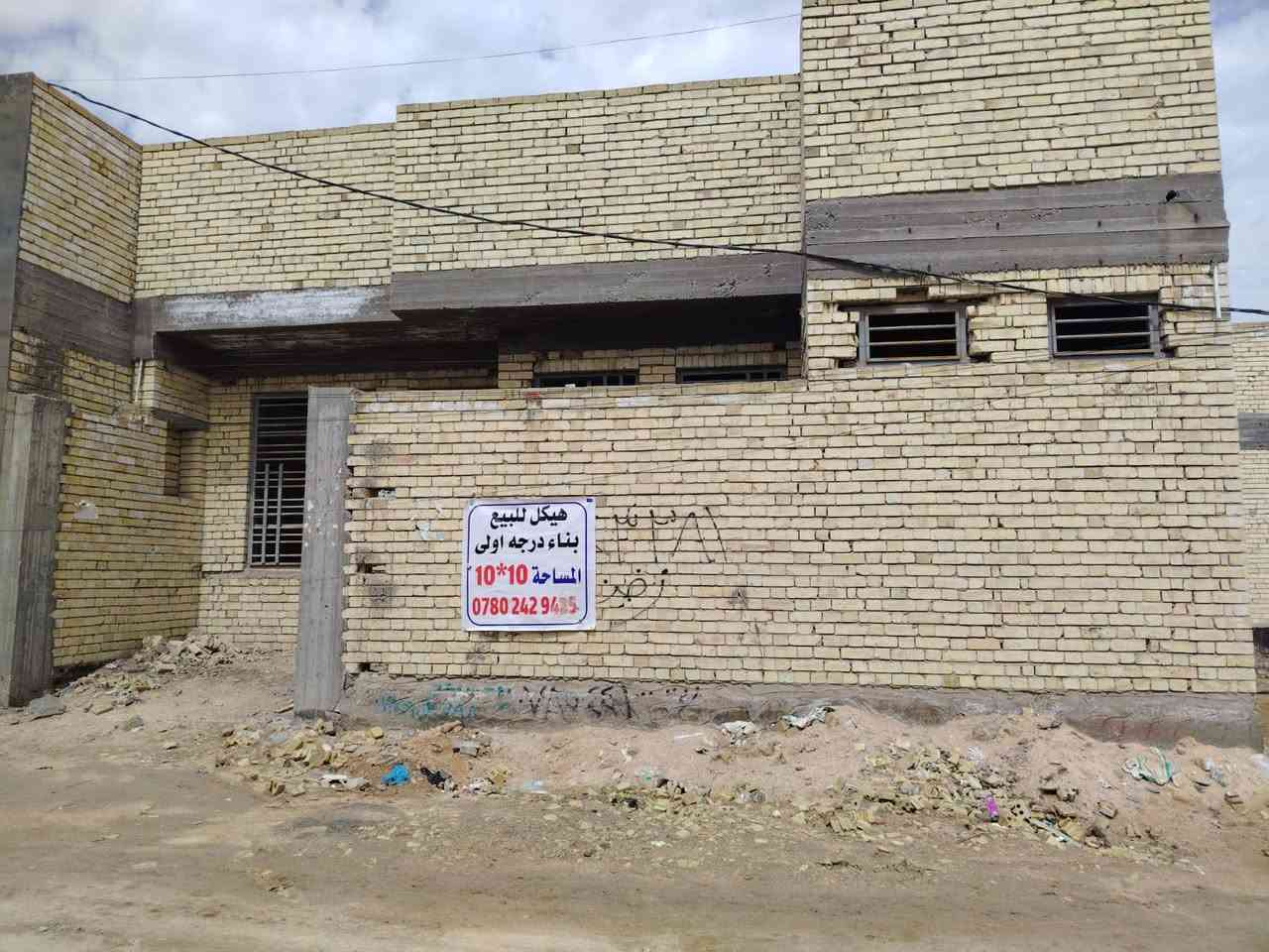 للبيع دار مساحه 100 متر مربع بناء درجه اولا هيكل موقع جدا راقي كوفه شارع عبد العال مقابل جامع الاعلياوي اي ستفسار خابر عل رقم ***********سعر85
