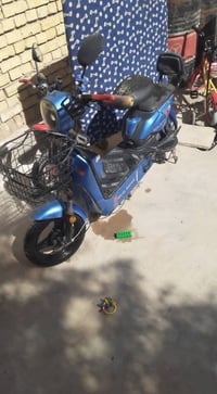 اسكوتر شحن • نضيف مضموم • يحتاج بطارية